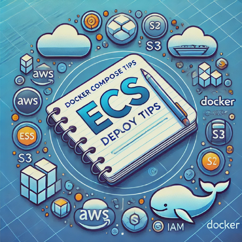 Featured image of post docker composeでAWS ECSにデプロイするときのtips